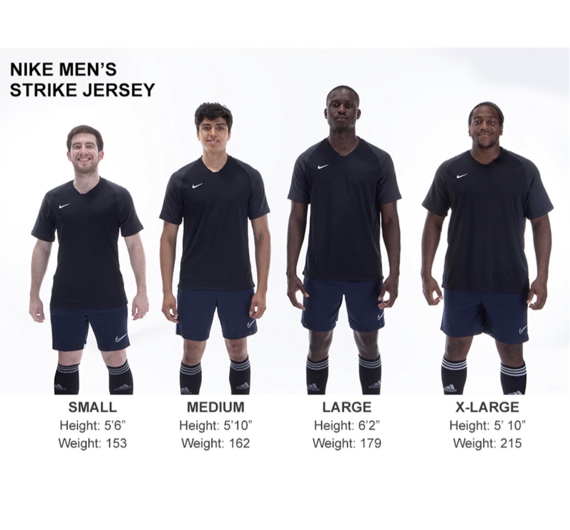 Youth Soccer Jersey Size Guide