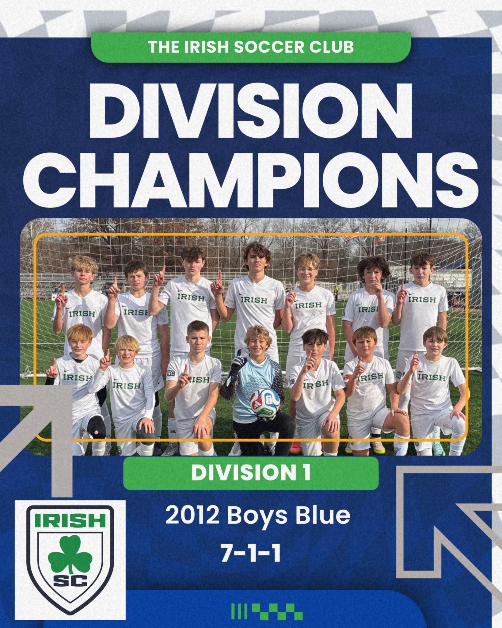 2012 Irish Boys Division Champs